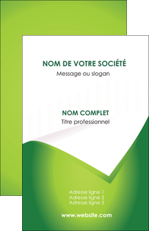 creation graphique en ligne carte de visite vert fond vert abstrait MLIGCH64351