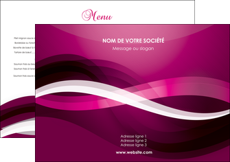 creation graphique en ligne set de table violet violet fonce couleur MFLUOO64515