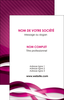 faire carte de visite violet violet fonce couleur MFLUOO64525