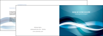 maquette en ligne a personnaliser depliant 2 volets  4 pages  web design bleu fond bleu couleurs froides MIDLU64697