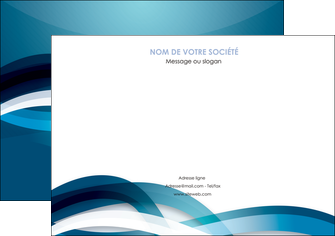 realiser affiche web design bleu fond bleu couleurs froides MIDLU64699
