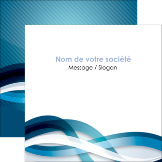 faire modele a imprimer flyers web design bleu fond bleu couleurs froides MIDLU64715
