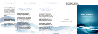 modele depliant 4 volets  8 pages  web design bleu fond bleu couleurs froides MIDLU64729
