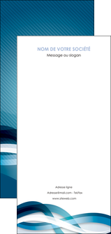 exemple flyers web design bleu fond bleu couleurs froides MIDLU64731