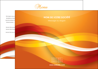 creer modele en ligne set de table orange colore couleur MLGI64803