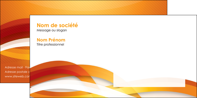 imprimer enveloppe orange colore couleur MLGI64841