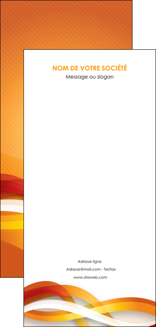 realiser flyers orange colore couleur MLGI64853