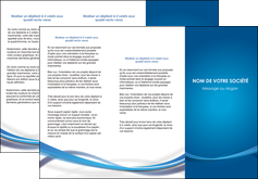 creation graphique en ligne depliant 3 volets  6 pages  bleu fond bleu pastel MFLUOO66693