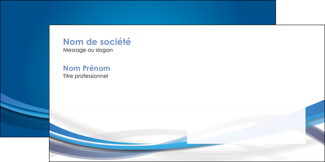 creation graphique en ligne enveloppe bleu fond bleu pastel MFLUOO66705