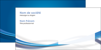 creation graphique en ligne enveloppe bleu fond bleu pastel MFLUOO66705