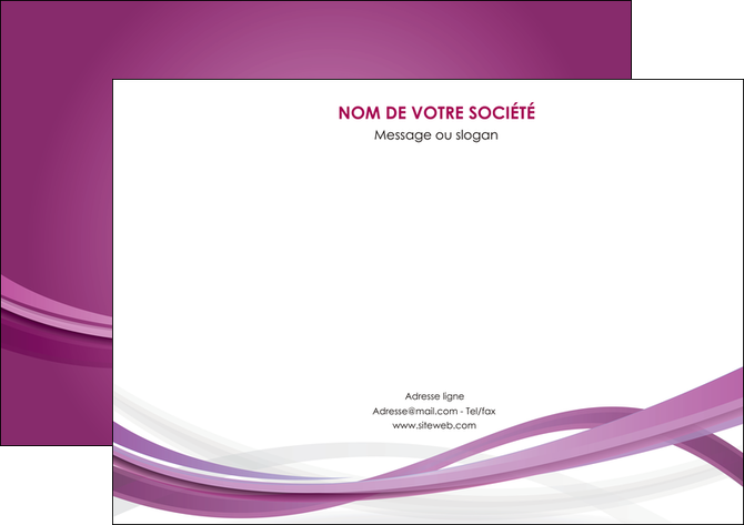 faire modele a imprimer affiche violet violette abstrait MFLUOO66957