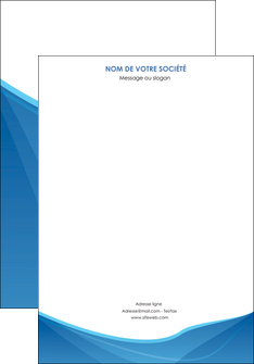imprimerie affiche bleu bleu pastel couleur froide MFLUOO67271