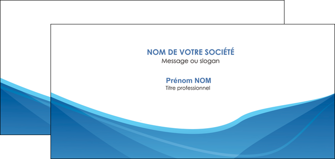 creer modele en ligne carte de correspondance bleu bleu pastel couleur froide MFLUOO67303