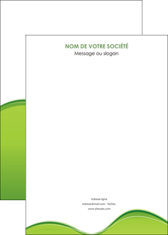realiser affiche espaces verts vert vert pastel couleur pastel MFLUOO68059