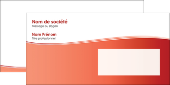 personnaliser maquette enveloppe rouge couleurs chaudes fond  colore MFLUOO68375