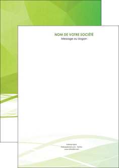 realiser affiche espaces verts vert vert pastel couleur pastel MFLUOO68555