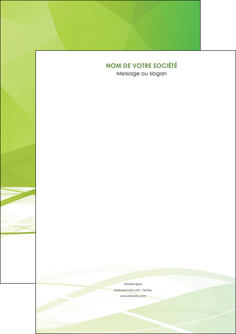 modele en ligne affiche espaces verts vert vert pastel couleur pastel MFLUOO68557