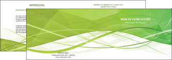 faire depliant 2 volets  4 pages  espaces verts vert vert pastel couleur pastel MFLUOO68569