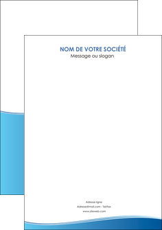imprimerie flyers bleu bleu pastel fond pastel MIFBE68659