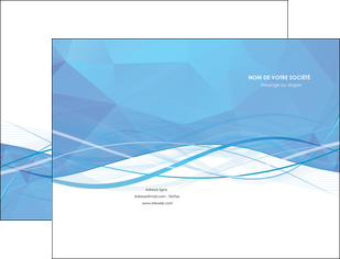 creation graphique en ligne pochette a rabat bleu bleu pastel fond bleu pastel MFLUOO68937