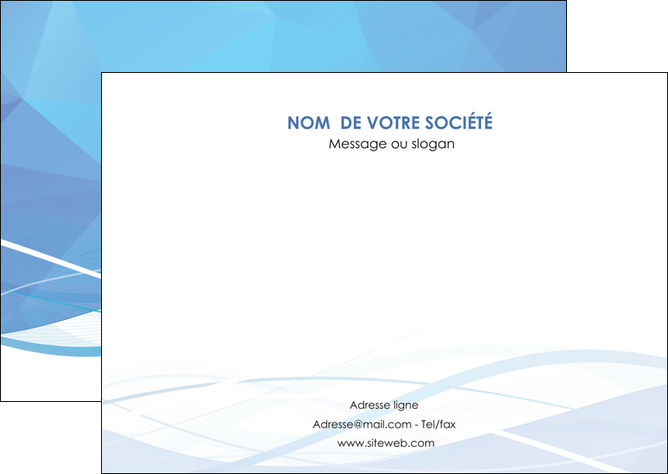 faire flyers bleu bleu pastel fond bleu pastel MFLUOO68953
