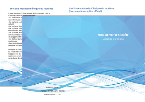 personnaliser maquette depliant 2 volets  4 pages  bleu bleu pastel fond bleu pastel MFLUOO68965