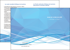 personnaliser maquette depliant 2 volets  4 pages  bleu bleu pastel fond bleu pastel MFLUOO68965