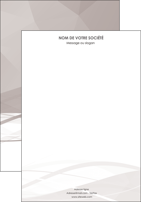faire modele a imprimer affiche gris fond gris simple MFLUOO69001