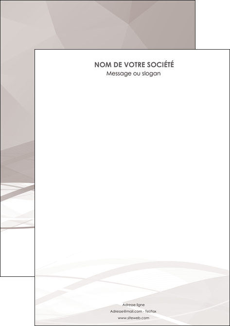 creation graphique en ligne affiche gris fond gris simple MFLUOO69003