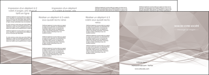 realiser depliant 4 volets  8 pages  gris fond gris simple MFLUOO69039