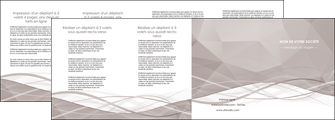realiser depliant 4 volets  8 pages  gris fond gris simple MFLUOO69039