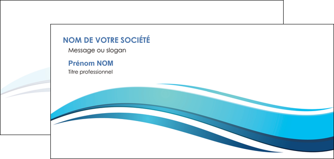exemple carte de correspondance bleu bleu pastel fond bleu MFLUOO69661