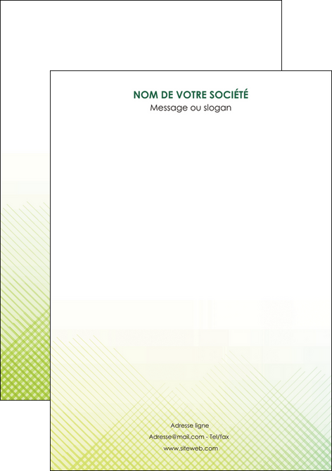 imprimer flyers vert vert pastel carre MFLUOO69995