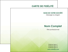 faire modele a imprimer carte de visite vert vert pastel carre MFLUOO70003