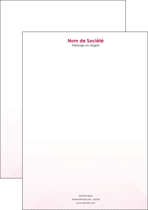 exemple tete de lettre rose rose tendre fond en rose MIF70237