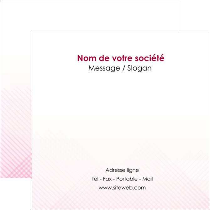 creer modele en ligne flyers rose rose tendre fond en rose MIF70239