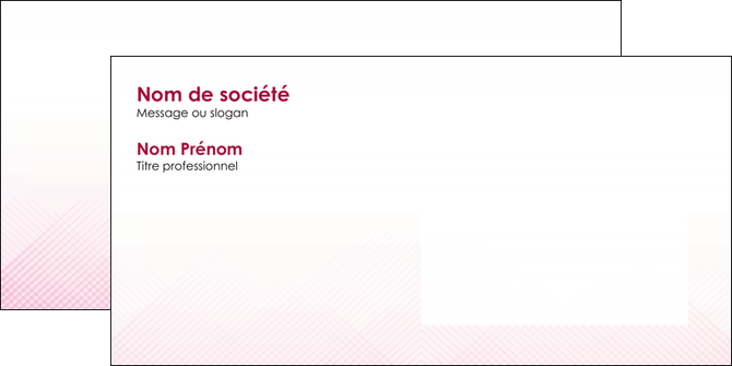 impression enveloppe rose rose tendre fond en rose MIF70243