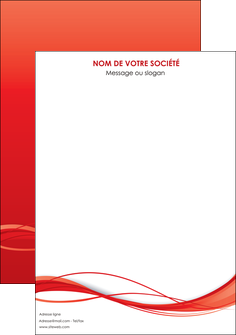 personnaliser modele de affiche rouge couleur couleurs MLGI70485