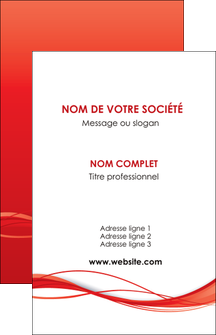 exemple carte de visite rouge couleur couleurs MLGI70493