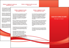 creer modele en ligne depliant 3 volets  6 pages  rouge couleur couleurs MLGI70509