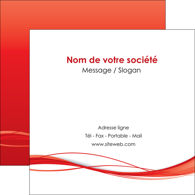 impression flyers rouge couleur couleurs MLGI70517