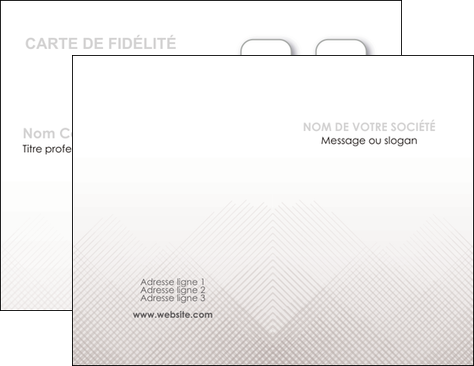 personnaliser modele de carte de visite gris simple sobre MFLUOO70709