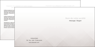 faire depliant 2 volets  4 pages  gris simple sobre MFLUOO70729