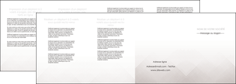 modele depliant 4 volets  8 pages  gris simple sobre MFLUOO70743