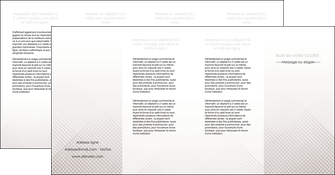 personnaliser maquette depliant 4 volets  8 pages  gris simple sobre MFLUOO70747