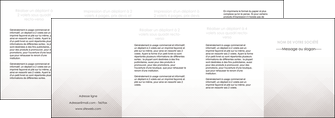 creer modele en ligne depliant 4 volets  8 pages  gris simple sobre MFLUOO70749