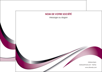 personnaliser maquette affiche web design rose fushia couleur MIFBE70781