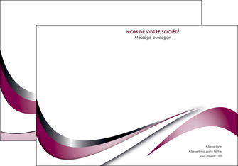 modele en ligne affiche web design rose fushia couleur MIFBE70783