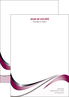 faire affiche web design rose fushia couleur MIFBE70805