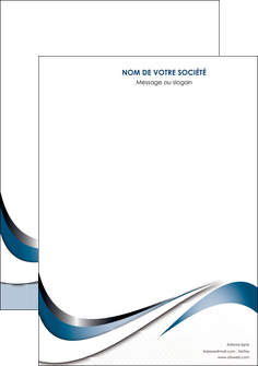 impression affiche web design bleu fond bleu couleurs pastels MLIG70815